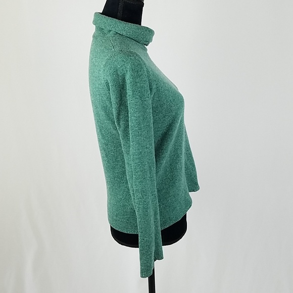 Macphee women 1 turtleneck sweater green - Picture 3 of 5